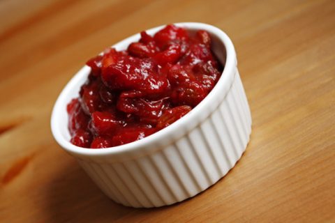 Apple Cranberry Chutney Recipe