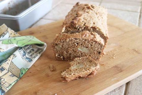 This is an oil-free banana bread, developed after I shared the vegan banana bread recipe from my cookbook and a viewer requested an oil-free version.